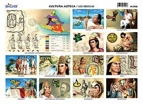 M106 Cultura Azteca / Los Mexicas (25 pzas)