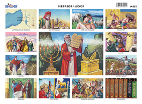 M121 Hebreos y judíos (25 pzas)
