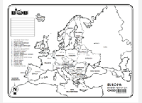 CN050 Europa División política c/n (100 pzas)