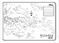 MI07 Oceanía División política c/n (200 pzas)