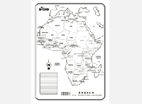 MI09 África División política c/n (200 pzas)