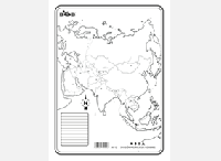 MI12 Asia División política s/n (200 pzas)