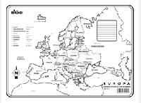 MI13 Europa División política c/n (200 pzas)