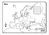 MI14 Europa División política s/n (200 pzas)