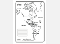 MI16 América División política s/n (200 pzas)