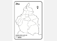 MI18 Ciudad de México División política s/n (200 pzas)