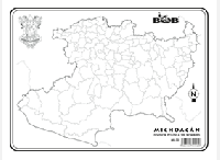 MI30 Michoacán División política s/n (200 pzas)