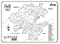 ME35 Hidalgo División política c/n (25 pzas)