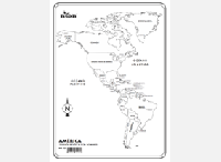 ME14 América División política s/n (1 pza)