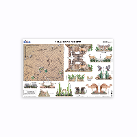 MQ007 Animales del desierto (3 pzas)