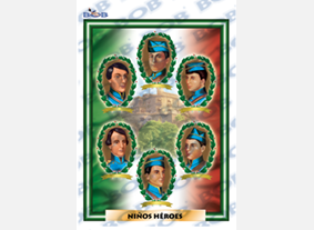 CE08 Niños Héroes (10 pzas)