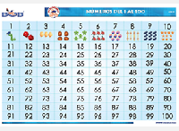 CPR17 Números del 1 al 100 (1 pza)