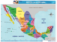 CSM01 Mapa república mexicana (1 pza)