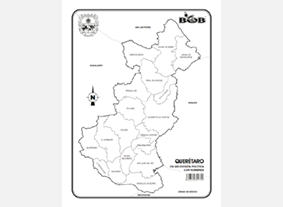Queru00e9taro Divisiu00f3n polu00edtica c/n (100 pzas)