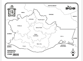 Oaxaca Regiones c/n
