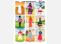 M309 Trajes típicos del mundo (25 pzas)