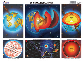 M329 Tierra / el planeta (25 pzas)