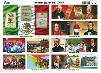 M355 Constituciones de México (25 pzas)