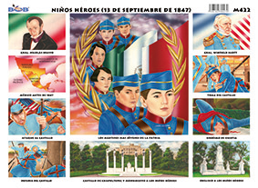 M422 Niños Héroes 2 (25 pzas)